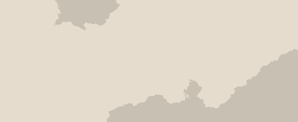 Obraz premium Minimalist abstract background with irregular organic shapes in neutral beige and taupe colors