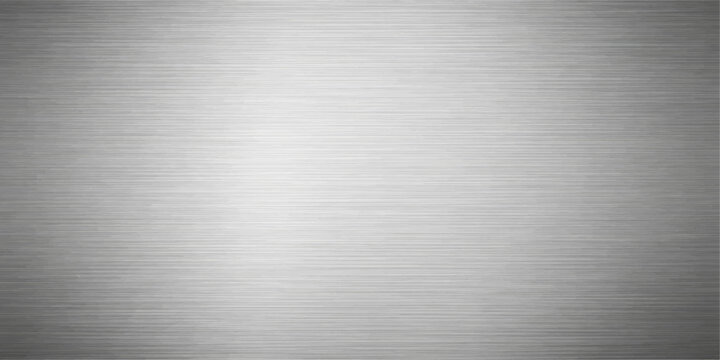 A seamless brushed metallic texture featuring a shiny silver stainless steel plate surface with a grey aluminum pattern backdrop and reflective alloy sheet material for a high-quality industrial wallp