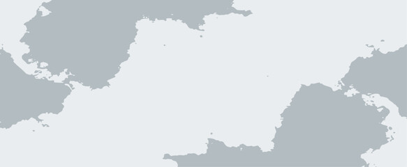 Obraz premium Abstract light grey and dark grey organic shapes background texture neutral minimalist design vector illustration