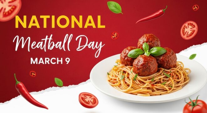 Celebrate national meatball day on march 9