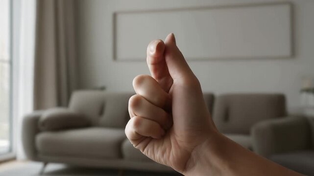 Counting gestures in sign language: Visual display of hand counting sequence