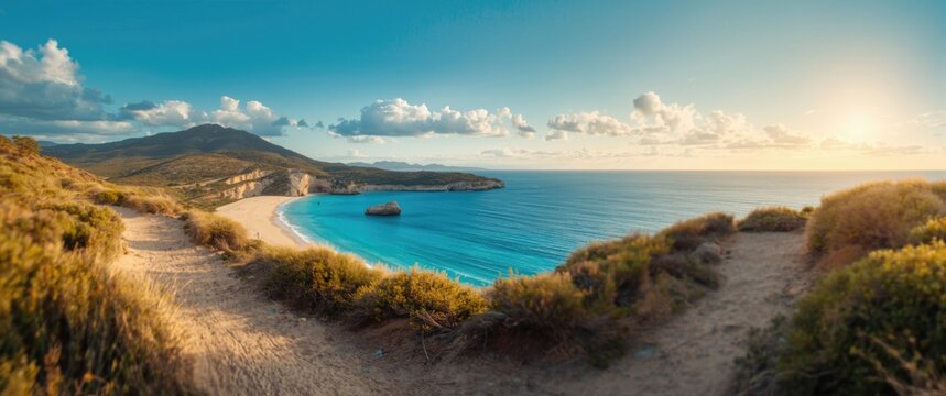 Directions to Li Cossi beach in Costa Paradiso, Sardinia, Italy