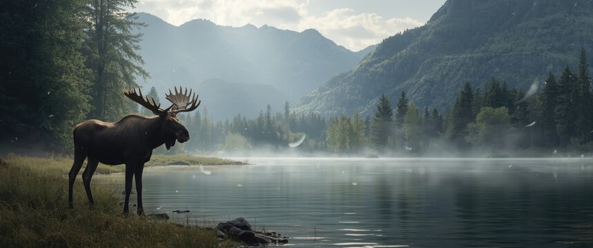 Largest extant deer species: Moose from North America or elk from Eurasia