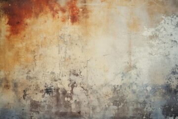 Rough plaster wall showing a distressed surface and grunge aesthetic