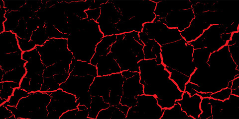 black red dragon decal brush fire volcano lava sakura Asia Japan anime style illustration sporty background banner, vector. © roni