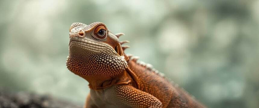 Exotic Animal: Pogona vitticeps or Australian central-bearded dragon as a Pet Dragon