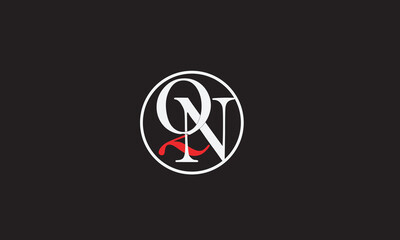 QN, NQ , N , Q , Abstract Letters Logo Monogram