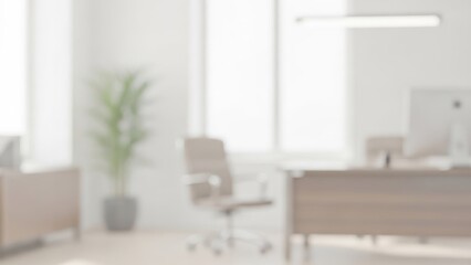 AIzaSyDYhUdgNx4KeAqBx9v1E4jNZWrZTlvS3bI Modern Office Interior With Desk Computer and Plant