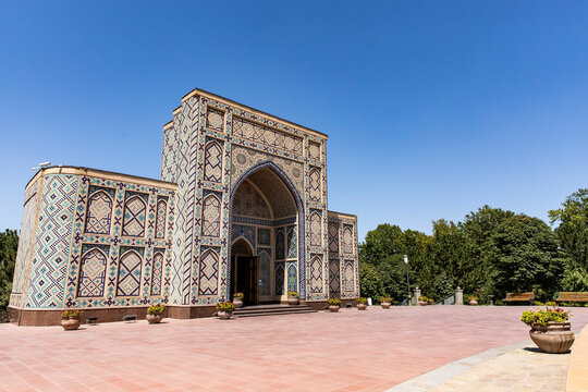 Samarkand, Uzbekistan - 18 August 2025: Ulugbek Observatory and Museum