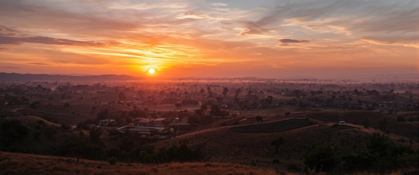Breathtaking Sun Set at Soweto