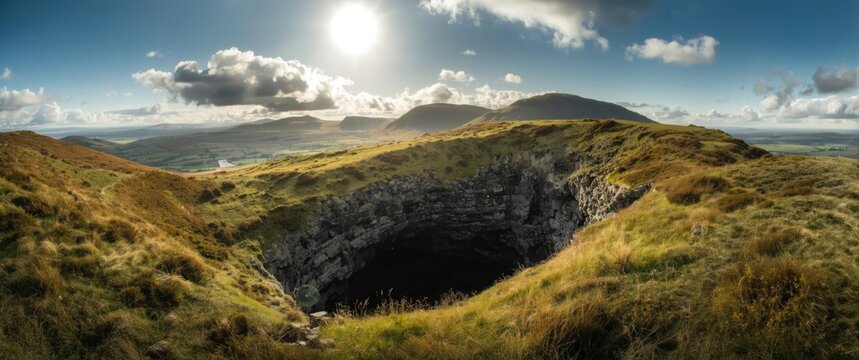 Bodmin Moor's Daniel Gumb's Cave near the Cheesewring, Cornwall