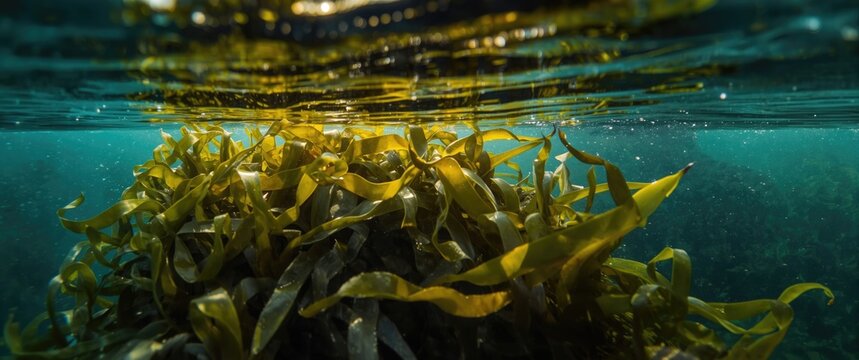 Indonesia Seaweed Farm in Beautiful Close-Up