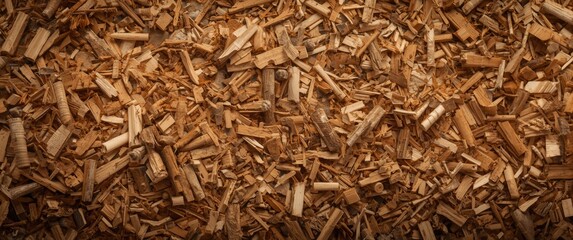 Fototapeta premium Texture characteristics of pressed sawdust