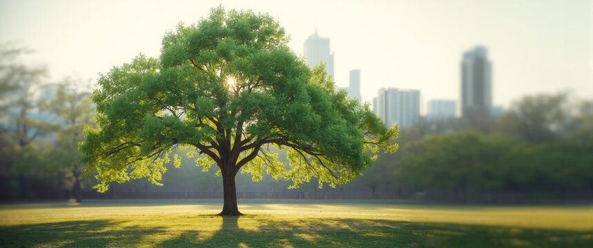 Green leaves from the gingko tree