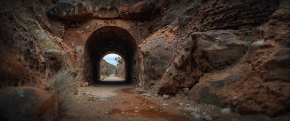 Access to the aging underground tunnel