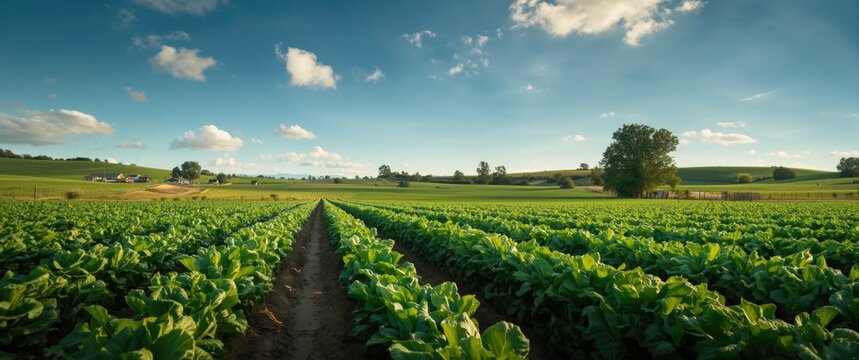 Field in Redlands, California