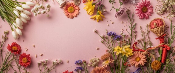 Springtime Display Martenitsa And Martisor