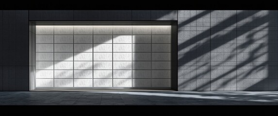 Modern architectural facade pattern