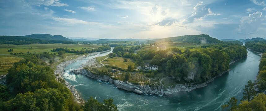 Gold Panega River and the Iskar Panega Geopark in Bulgaria
