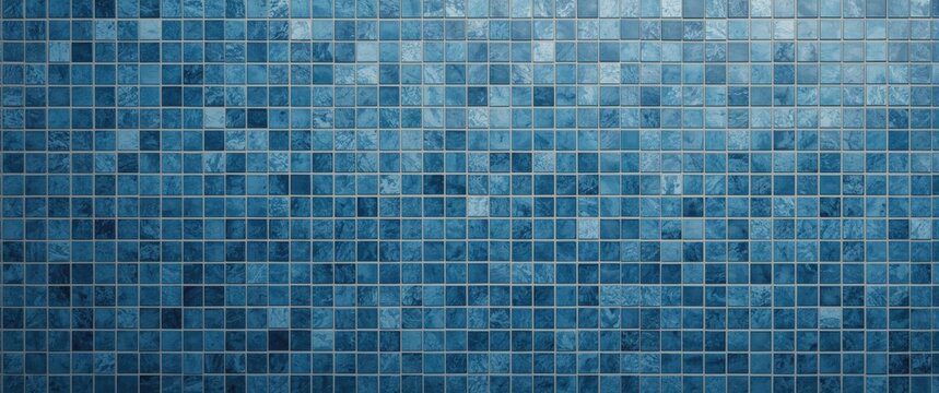 Ceramic tiles mosaic background for walls and floors, abstract pixel design