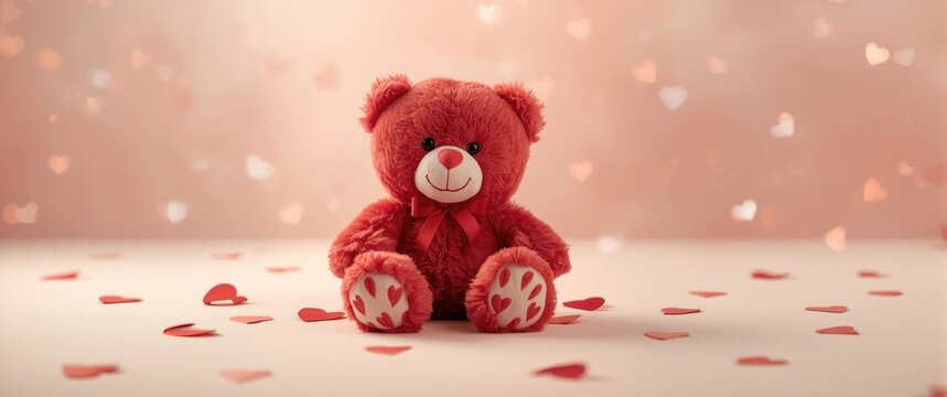 Small teddy bear ideal for decor and as a gift