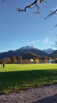 Swiss Alps mountain landscape near Interlaken