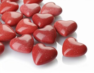Obraz premium Love & Heart Collection – Romantic Valentine Images, Hearts, Gifts and Symbols of Love