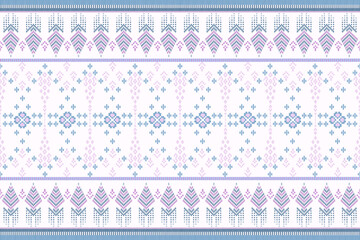 Traditional Ikat seamless pattern with ethnic design in warm tone. Suitable for fabric printing, textile design, wallpaper, and digital background.