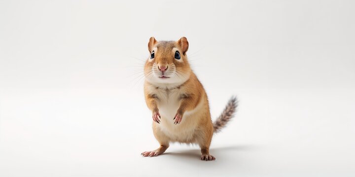 Small degu in its environment, suitable for educational background or nature research visuals