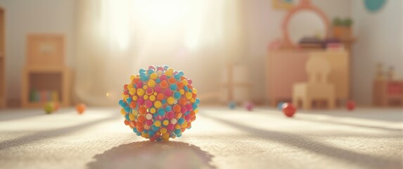 Sensory integration massage ball for autism, occupational therapy, and fine motor skills enhancement