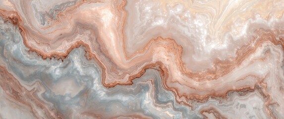 Obraz premium Elegant marble effect texture in liquid oil art style suited for luxury brands