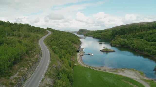 The Norwegian island area of Fr&oslash;ya