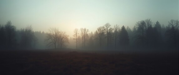 Fototapeta premium Misty dawn in the Black Forest