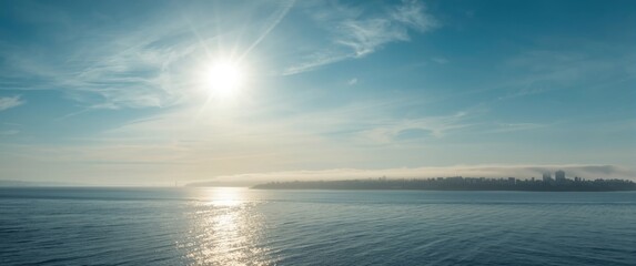 Obraz premium Beautiful dawn sky