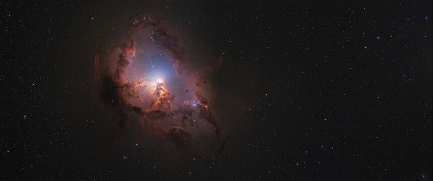 Enhanced Digital Image of Nebula 30 Doradus NGC 2060