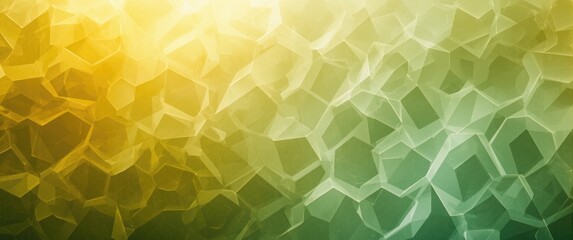 Geometric Background Featuring a Hexagon Pattern and Hexagonal Grid
