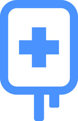 Obraz premium 의료 병원 아이콘 심볼 수액 링거