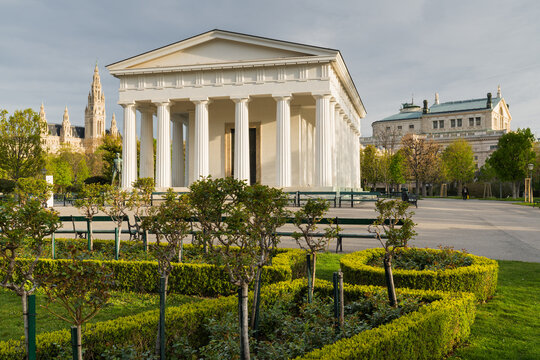 Theseustempel, Volksgarten, 1. Bezirk Innere Stadt, Wien, &Ouml;sterreich