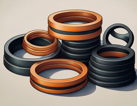 sbr epdm neoprene and nbr rubber seals