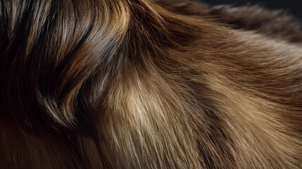 Naklejka premium The essence enters the hair follicle, showcasing the intricate connection between hair health and the dermal layer in a detailed derma view that emphasizes cellular rejuvenation and nourishment