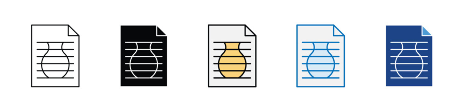 G-code minimal icon set multiple style collection