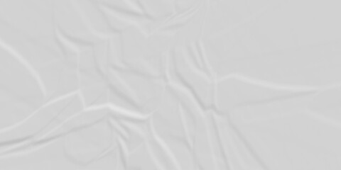 Fototapeta premium White crumpled paper texture. white crumpled paper texture sheet background. Wrinkled paper texture.