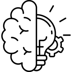 Machine Learning Outline Icon