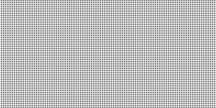 Dotted grid seamless pattern for bullet journal. Black point texture. Black dot grid