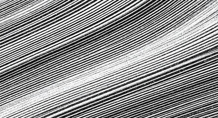 Obraz premium Abstract black and white diagonal striped background featuring a dark metallic corrugated steel texture with gray lines for a modern industrial pattern design