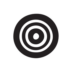 eye target vector illustration