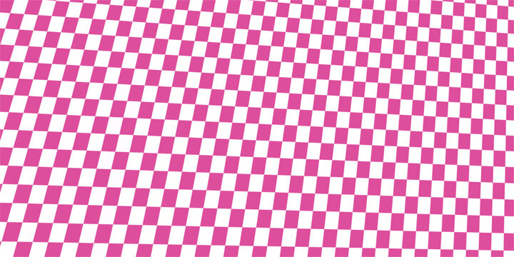 Seamless repeat pattern with ditsy hand drawn checkerboard in cotton candy pink and red. Soft pink and red checker for Valentines day, girls, cosmetics, teen projects and more