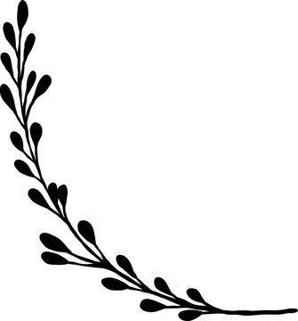 Zweig gezeichnet f&uuml;r Taufe und Erstkommunion,der Glaube an Gott, Christen, Einladung zur Konfirmation, Firmunf, Taufe, Heirat, vektor.