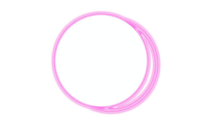 pink glowing circle ring abstract neon background, luminous pink round frame modern abstract design, soft neon pink ring digital background