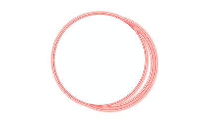 soft coral circular ring minimal abstract background, pastel glowing round frame modern abstract design, elegant soft pink circle abstract backdrop